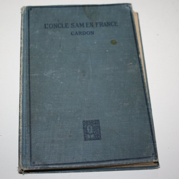 📘 L’oncle Sam en France (1920 Vintage Textbook) - Picture 1 of 7